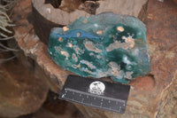 Polished On One Side Emerald Mtorolite Plates x 4 From Mutorashanga, Zimbabwe - Toprock Gemstones and Minerals 
