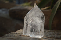 Polished Clear Quartz Crystal Points  x 6 From Madagascar - Toprock Gemstones and Minerals 