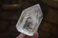 Polished Clear Quartz Crystal Points  x 6 From Madagascar - Toprock Gemstones and Minerals 