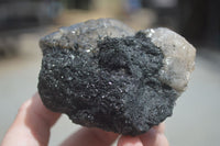 Natural Schorl Black Tourmaline Specimens x 2 From Erongo Mountains, Namibia - TopRock