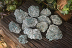 Natural Rare Emerald Mica In Matrix Cobbed Specimens x 12 From Mutoko, Zimbabwe - Toprock Gemstones and Minerals 