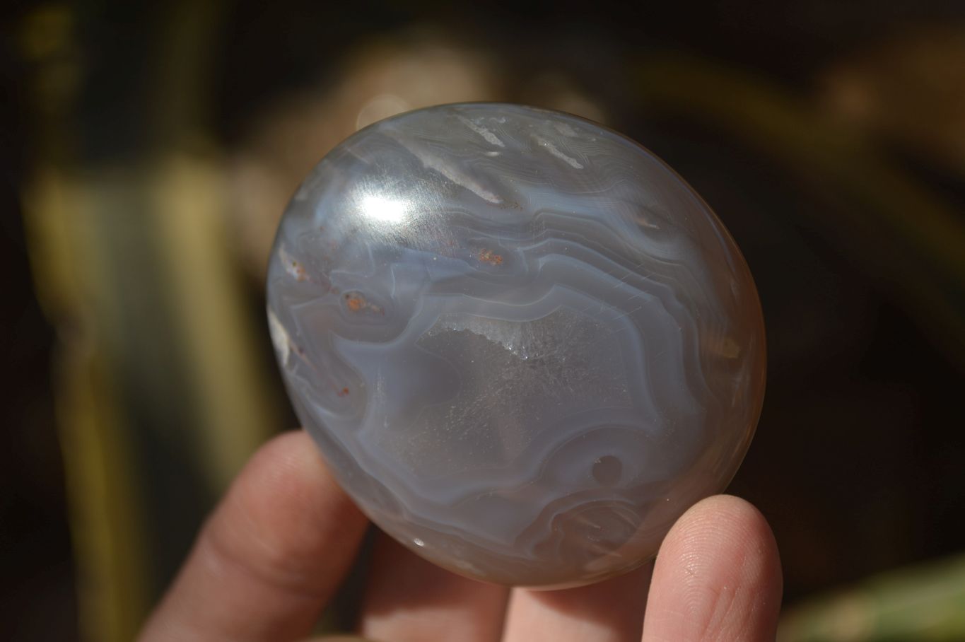 Polished Large Agate Palm Stones  x 1.8 Kg Lot From Madagascar - Toprock Gemstones and Minerals 