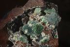 Natural Rare Ball Malachite On Drusy Quartz & Dolomite Matrix  x 3 From Kambove, Congo - Toprock Gemstones and Minerals 