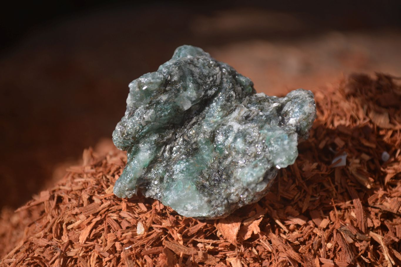 Natural Rare Emerald Mica In Matrix Cobbed Specimens x 12 From Mutoko, Zimbabwe - Toprock Gemstones and Minerals 