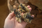 Natural Schorl Black Tourmaline In Vermiculite Mica Specimens x 24 From Erongo, Namibia - Toprock Gemstones and Minerals 