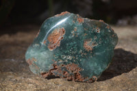 Polished On One Side Emerald Mtorolite Plates x 4 From Mutorashanga, Zimbabwe - Toprock Gemstones and Minerals 