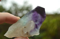 Polished Semi Translucent Watermelon Fluorite Slices x 5 From Uis, Namibia - TopRock