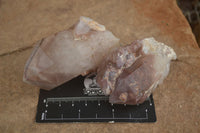 Natural Red Hematoid Quartz Specimens x 12 From Karoi, Zimbabwe - TopRock