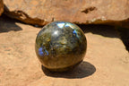 Polished Labradorite Spheres With Nice Subtle Flash x 7 From Tulear, Madagascar - TopRock