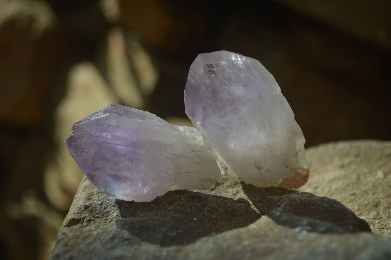 Natural Jacaranda Amethyst Crystals x 35 From Mumbwe, Zambia - Toprock Gemstones and Minerals 