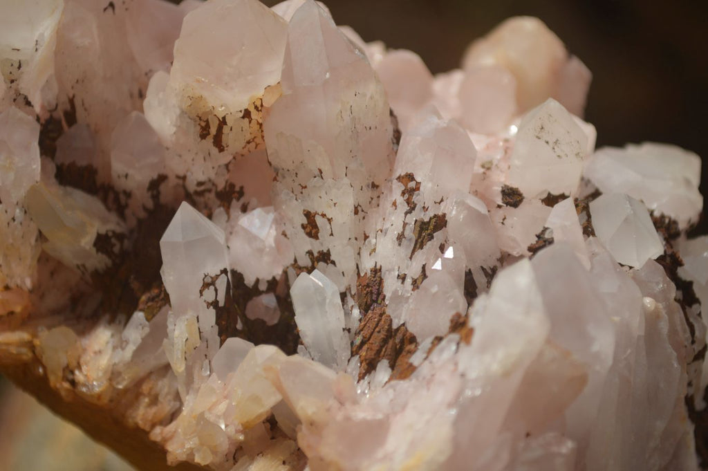 Natural Candle Quartz Clusters  x 5 From Madagascar - TopRock