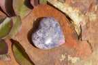 Polished Purple Lepidolite Mica Hearts  x 6 From Madagascar - TopRock