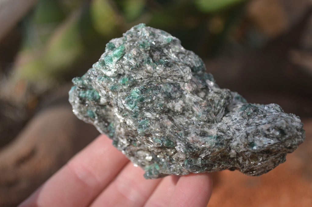Natural Rare Emerald Mica In Matrix Cobbed Specimens x 12 From Mutoko, Zimbabwe - Toprock Gemstones and Minerals 