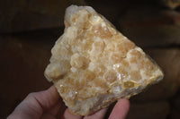 Natural Limonite Quartz Clusters x 3 From Solwezi, Zambia - Toprock Gemstones and Minerals 