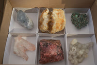 Natural Mixed Selection Of Minerals & Crystals  x 6 From Southern Africa - Toprock Gemstones and Minerals 