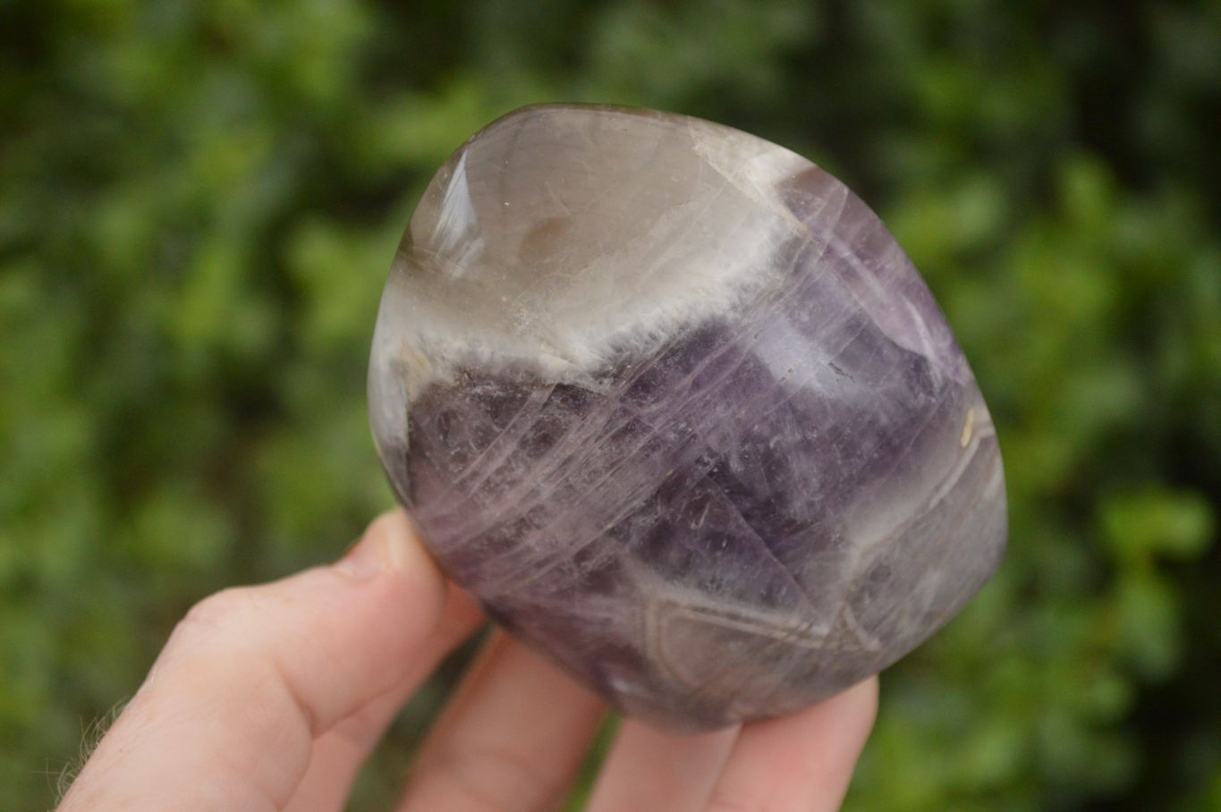 Polished Smokey Dream Amethyst Standing Free Forms  x 6 From Madagascar - Toprock Gemstones and Minerals 