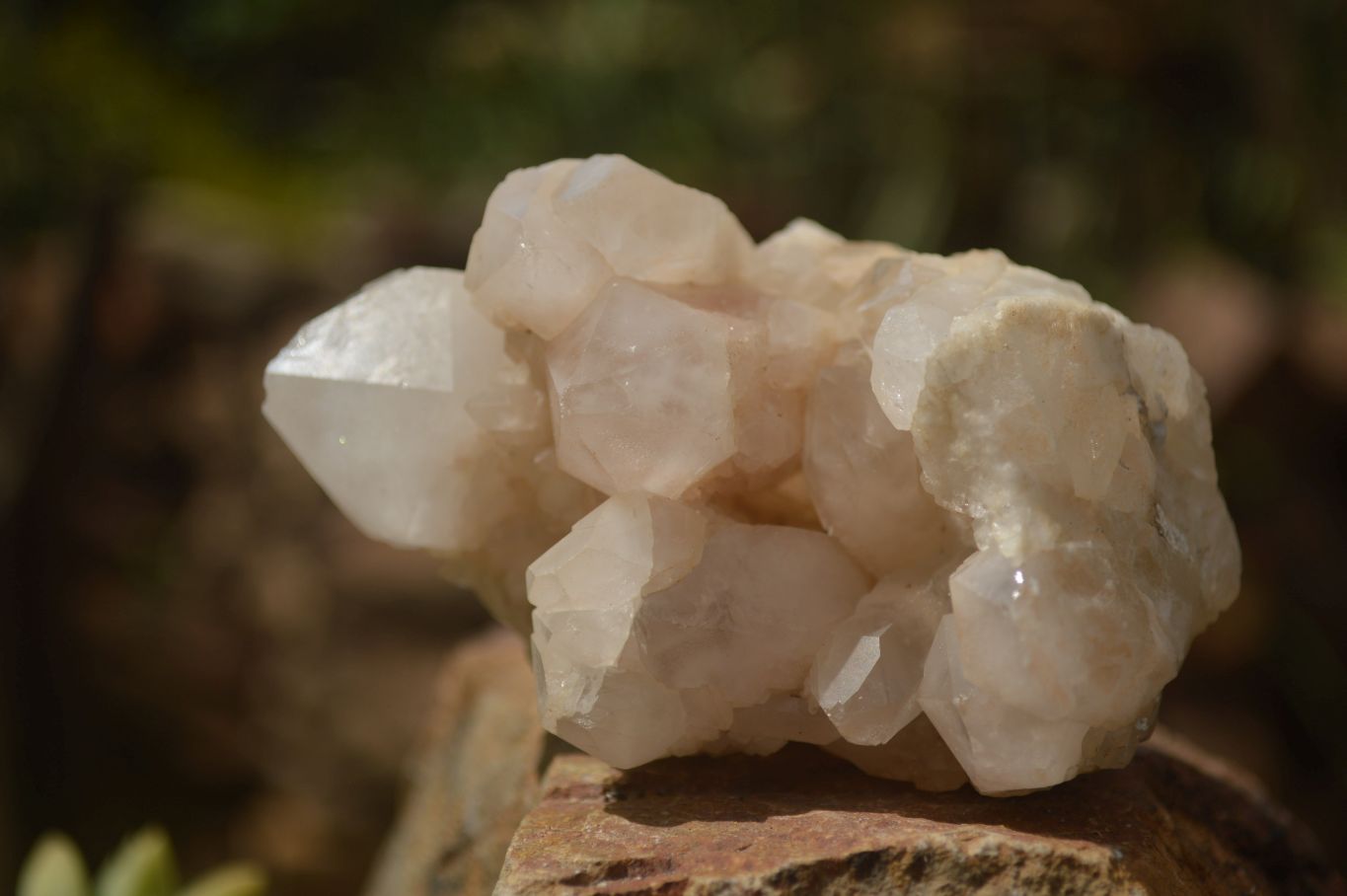 Natural Candle Quartz Clusters  x 5 From Madagascar - TopRock