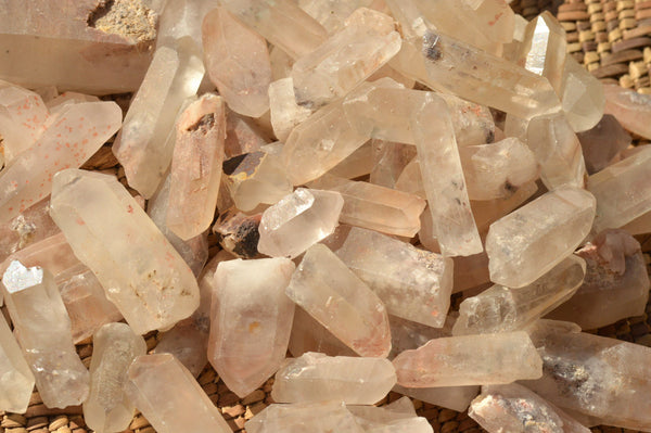 Natural Single Mine Run Quartz Crystals  x 2 Kg Lot From Mandrosonoro, Madagascar - TopRock