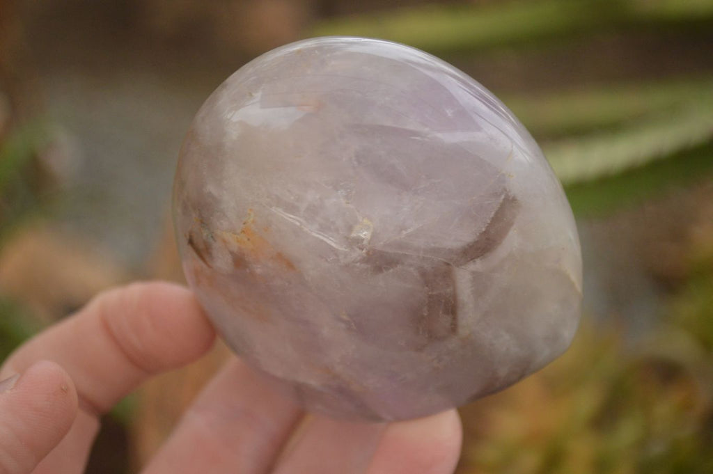 Polished Smokey Dream Amethyst Standing Free Forms  x 6 From Madagascar - Toprock Gemstones and Minerals 
