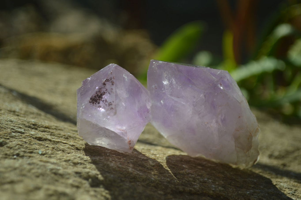 Natural Jacaranda Amethyst Crystals x 35 From Mumbwe, Zambia - Toprock Gemstones and Minerals 
