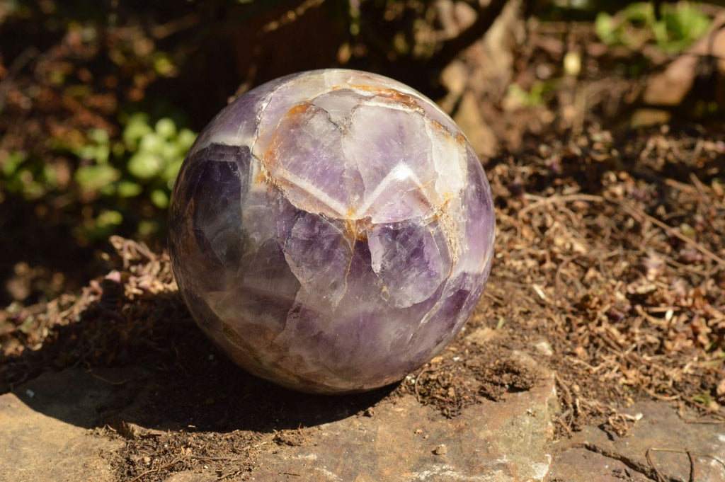 Polished Lovely Dark Dream Amethyst Spheres  x 2 From Madagascar - TopRock