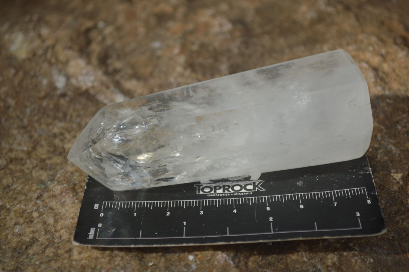 Polished Clear Quartz Crystal Points x 6 From Madagascar - Toprock Gemstones and Minerals 