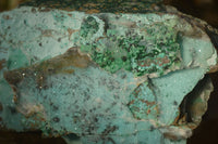 Natural Drusy Chrysocolla & Malachite Dolomite Specimens x 3 From Congo - Toprock Gemstones and Minerals 