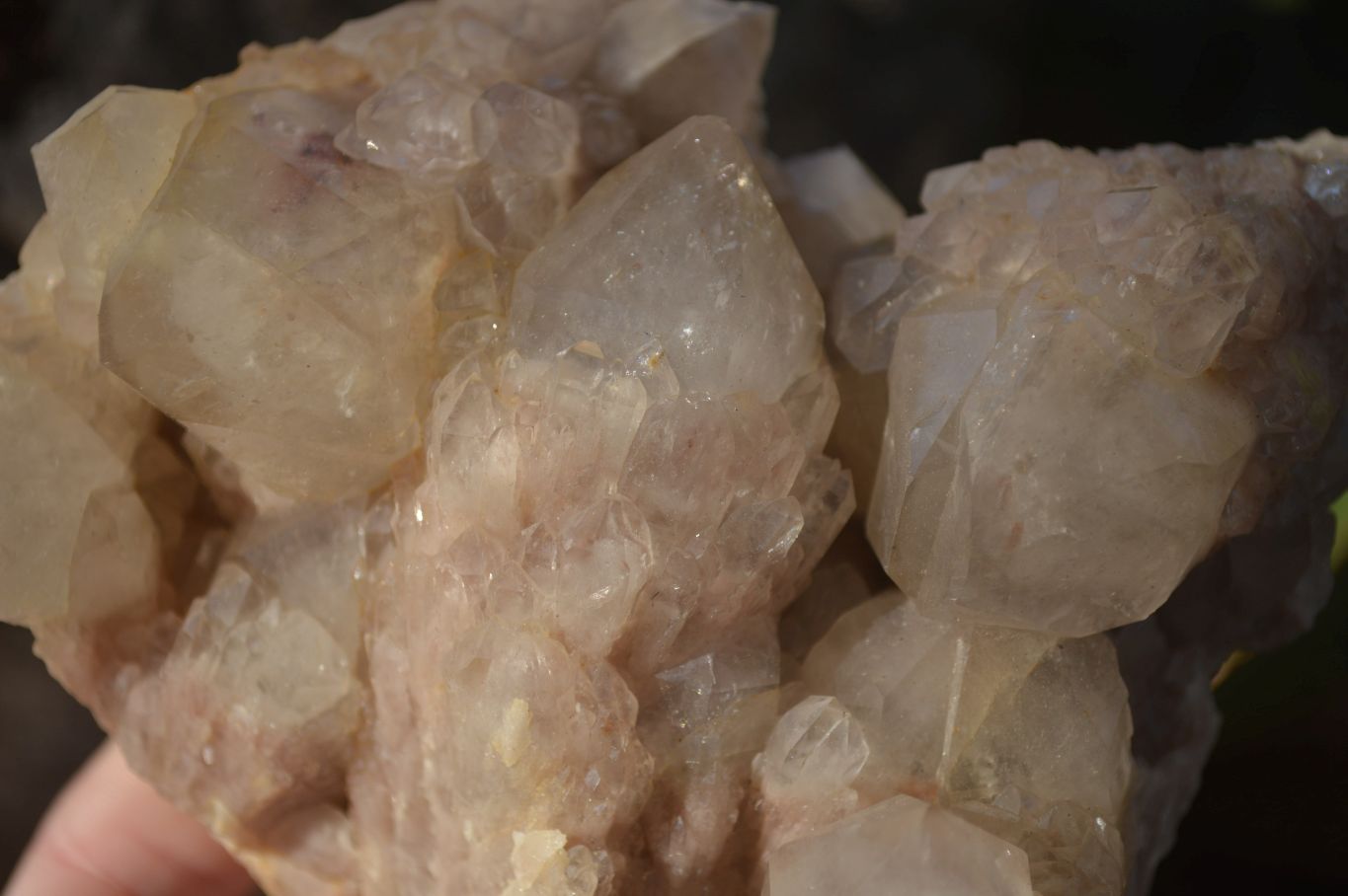 Natural Smokey Quartz Clusters  x 3 From Luena, Congo - Toprock Gemstones and Minerals 