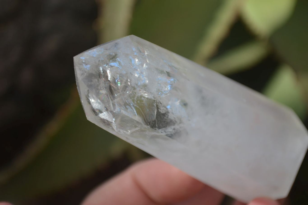 Polished Clear Quartz Crystal Points x 6 From Madagascar - Toprock Gemstones and Minerals 