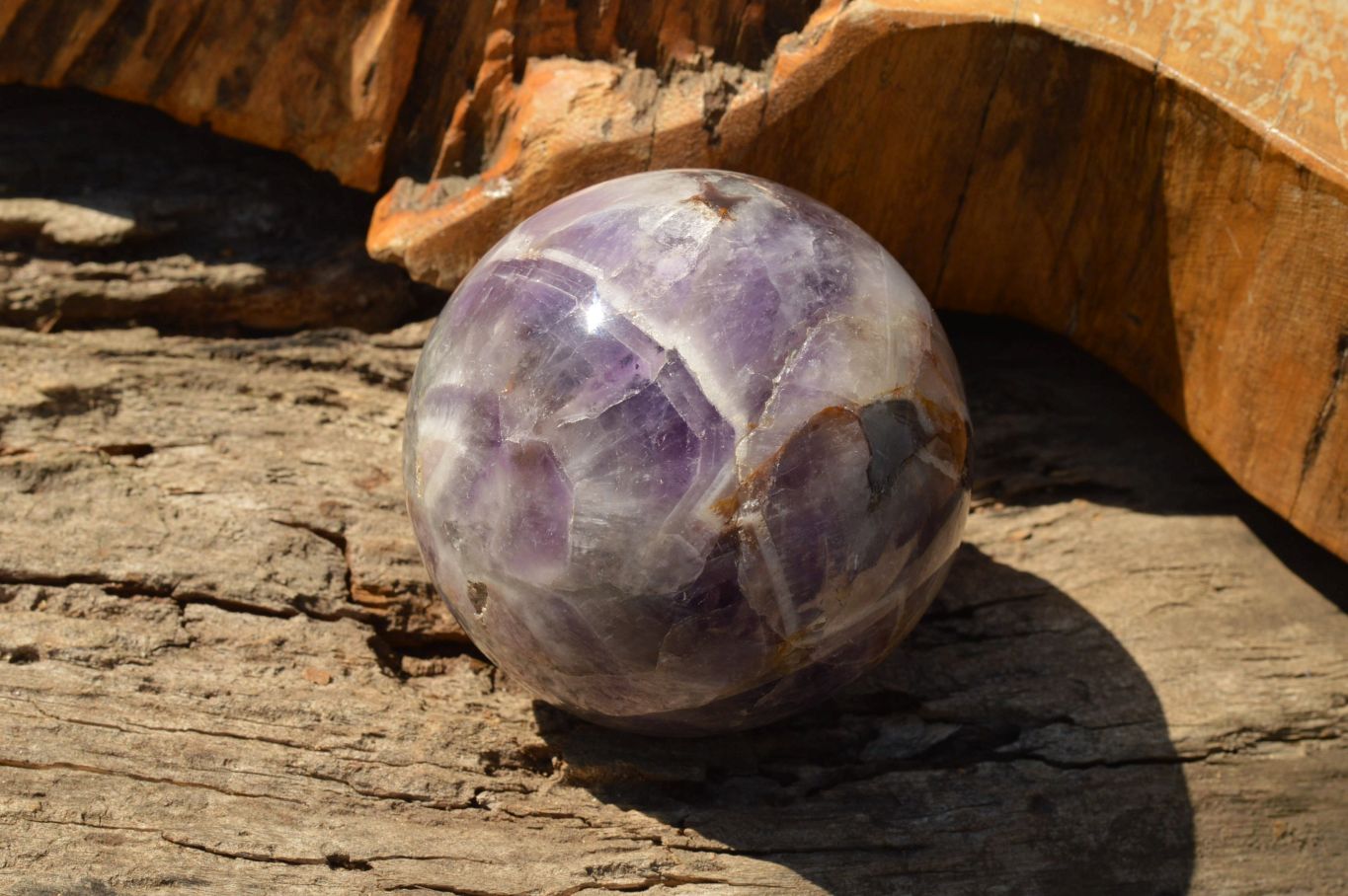 Polished Lovely Dark Dream Amethyst Spheres  x 2 From Madagascar - TopRock