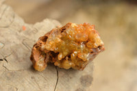 Natural Small Golden Limonite / Lemonite Quartz Clusters  x 12 From Mwinilunga, Zambia - TopRock