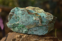 Natural Drusy Chrysocolla & Malachite Dolomite Specimens x 3 From Congo - Toprock Gemstones and Minerals 
