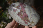 Polished Rubellite Pink Tourmaline Matrix Standing Free Forms x 2 From Madagascar - Toprock Gemstones and Minerals 