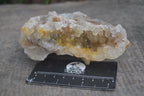 Natural Golden Limonite / Lemonite Quartz Clusters  x 12 From Zambia - Toprock Gemstones and Minerals 