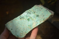 Natural Drusy Chrysocolla & Malachite Dolomite Specimens x 3 From Congo - Toprock Gemstones and Minerals 