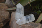 Polished Clear Quartz Crystal Points x 6 From Madagascar - Toprock Gemstones and Minerals 