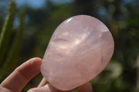 Polished  Pink Rose Quartz Standing Free Forms x 4 From Ambatondrazaka, Madagascar - TopRock