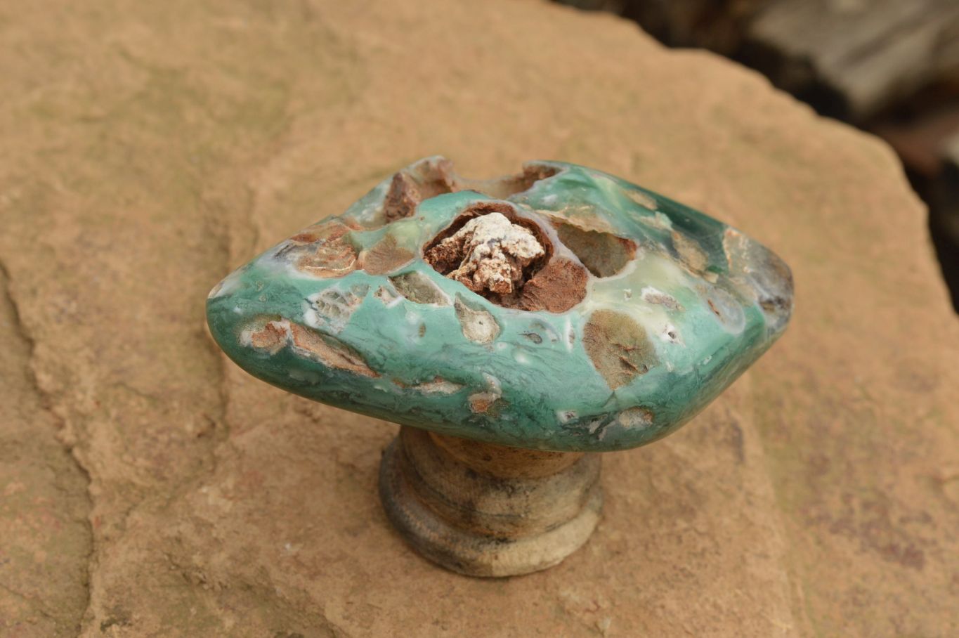 Polished Large Green Mtorolite / Chrome Chrysoprase Free Forms  x 6 From Mutorashanga, Zimbabwe - TopRock