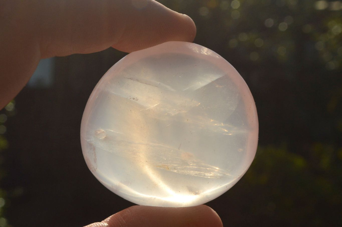 Polished Highly Selected Gemmy Pink Rose Quartz Palm Stones x 24 From Madagascar - TopRock