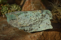 Natural Drusy Chrysocolla & Malachite Dolomite Specimens x 3 From Congo - Toprock Gemstones and Minerals 