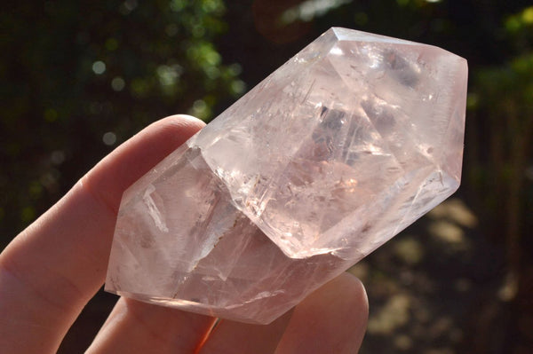 Polished Stunning Double Terminated Gemmy Rose Quartz Points (Various Shades Of Pink) x 12 From Madagascar - TopRock