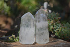 Polished Clear Quartz Crystal Points x 6 From Madagascar - Toprock Gemstones and Minerals 