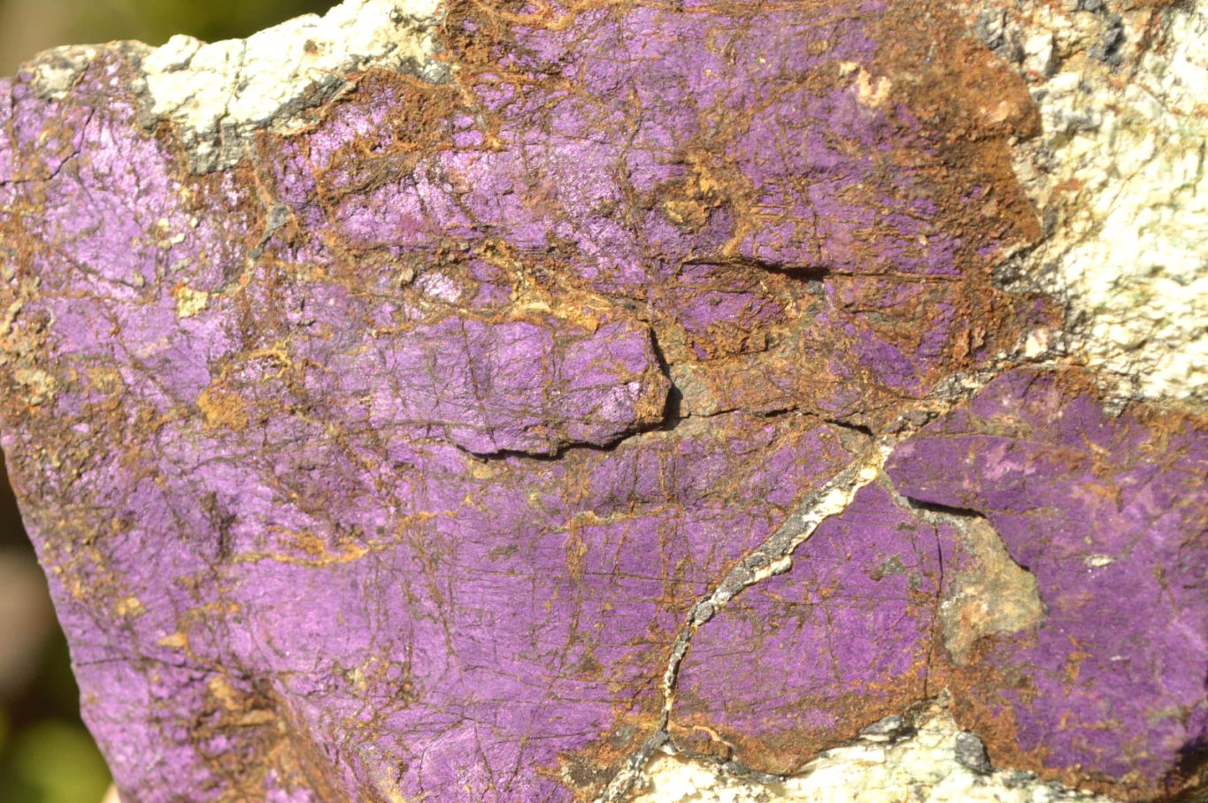 Natural Rare Metallic Purpurite Cobbed Specimens  x 2 From Namibia - TopRock