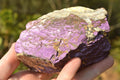 Natural Rare Metallic Purpurite Cobbed Specimens  x 2 From Namibia - TopRock