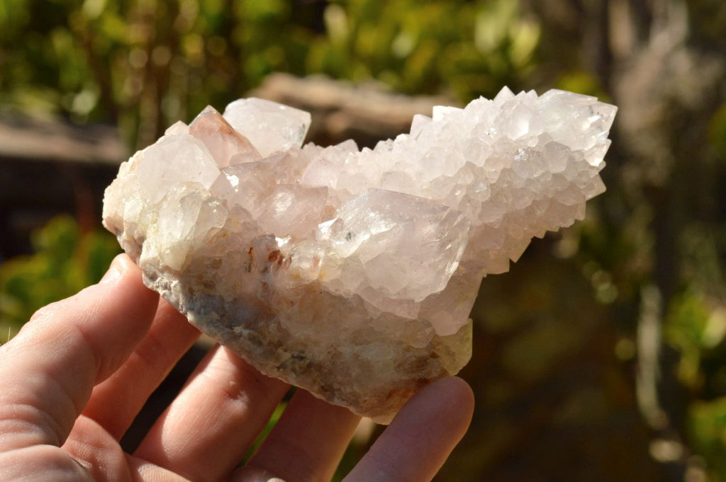 Natural Mixed Spirit Quartz Clusters  x 4 From Boekenhouthoek, South Africa - TopRock