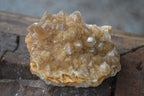 Natural Golden Limonite / Lemonite Quartz Clusters  x 12 From Zambia - Toprock Gemstones and Minerals 