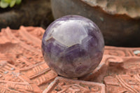 Polished Pair Of Dream Amethyst Spheres  x 2 From Madagascar - TopRock