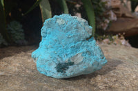 Natural Botryoidal Chrysocolla Specimens x 2 From Congo - Toprock Gemstones and Minerals 