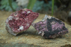 Natural Pink Salrose Cobaltion Dolomite Specimens  x 4 From Kakanda, Congo - Toprock Gemstones and Minerals 