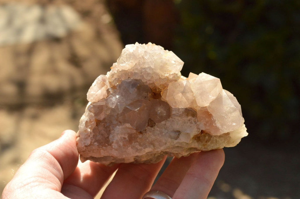 Natural Mixed Spirit Quartz Clusters  x 4 From Boekenhouthoek, South Africa - TopRock